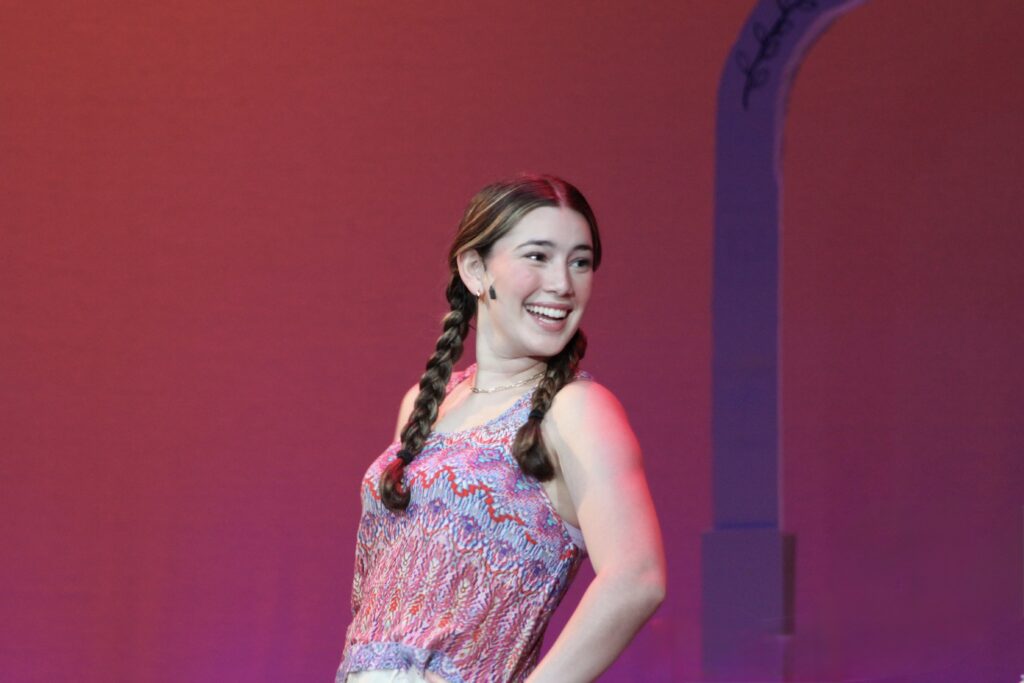 Sophia as Ali in Mamma Mia!